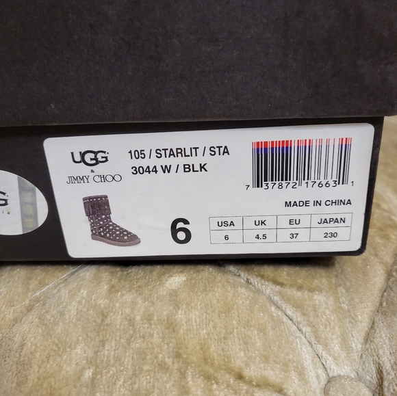 Authentic Ugg in collaboration with Jimmy Choo winter boots - Picture 2 of 9